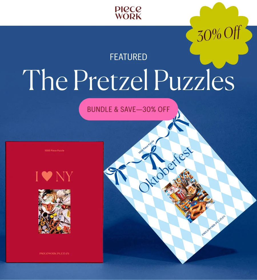 Piecework - Featured: The Pretzel Puzzles. Bundle & Save 30% Off!