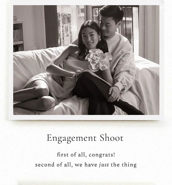 ENGAGEMENT SHOOT first of all, congrats! second of all, we have just the thing