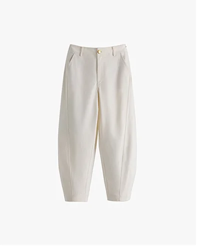 Barrel Pant Ecru