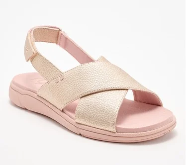 Ryka Cross Band Adjustable Sandals - Marvelous