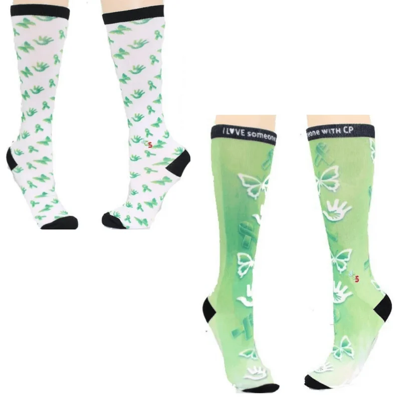 Image of Cerebral Palsy Awareness&nbsp;Knee High Sock Gift Pack