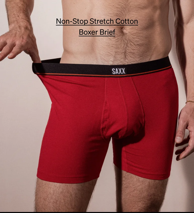 Non-Stop Stretch Cotton Boxer Brief