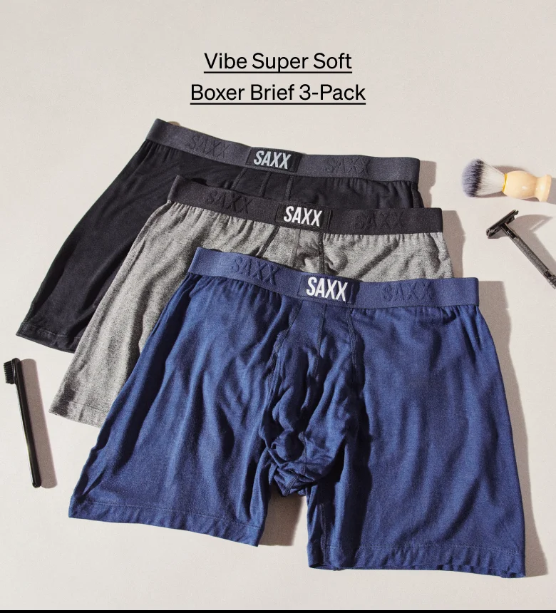 Vibe Super Soft Boxer Brief 3-Pack