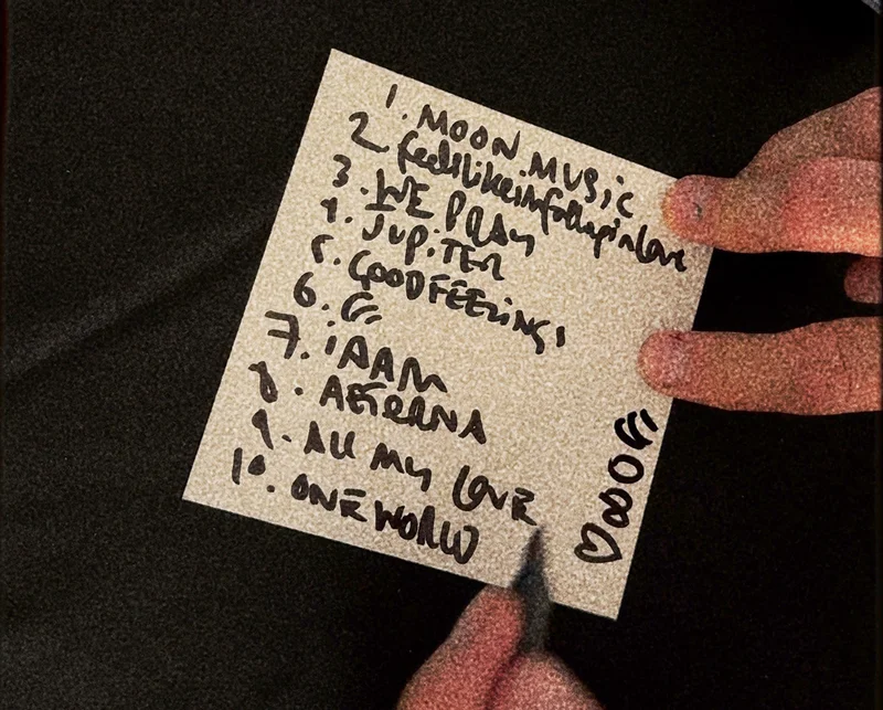 Moon Music Tracklist Image