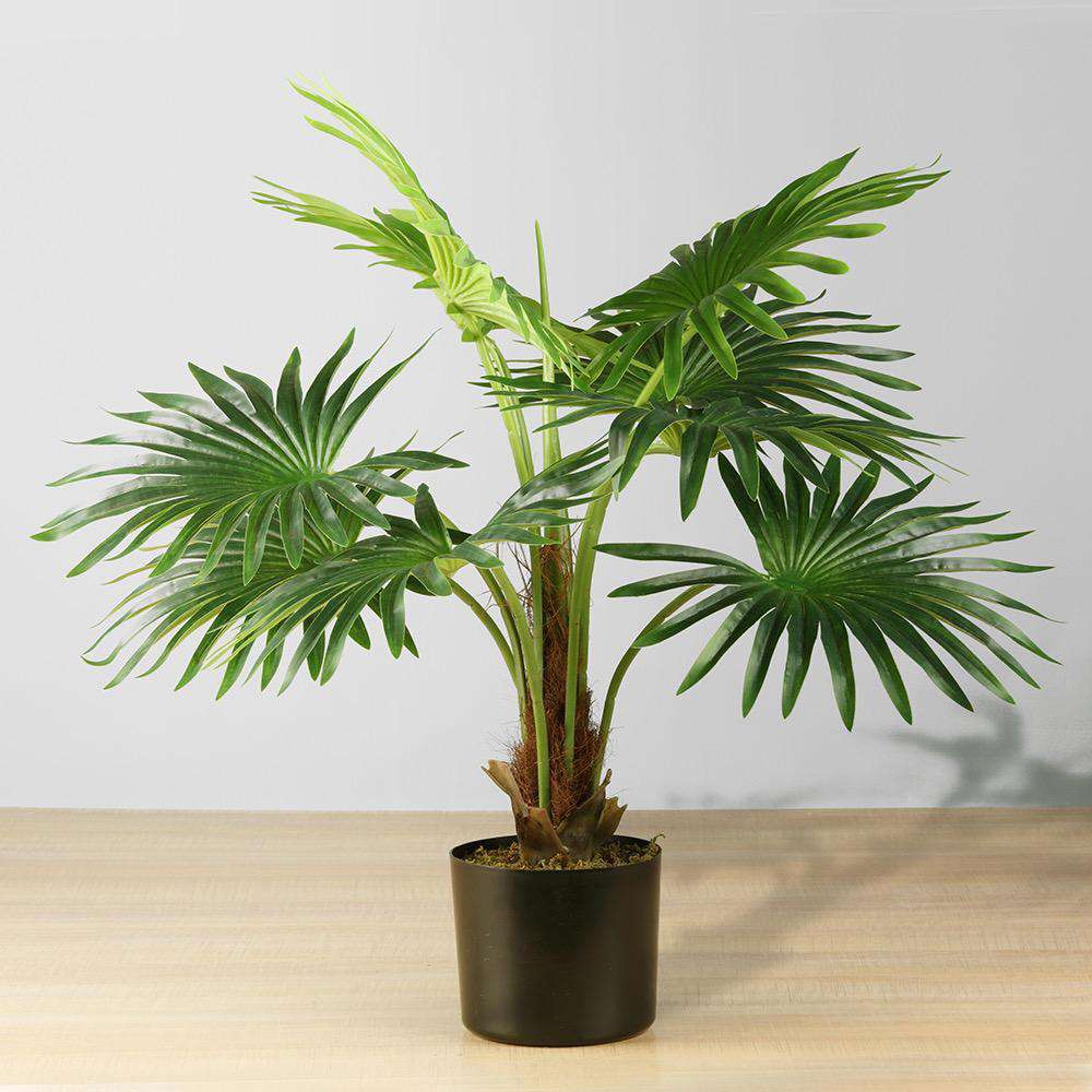 Image of Tita Artificial Fan Palm Potted Plant 26''
