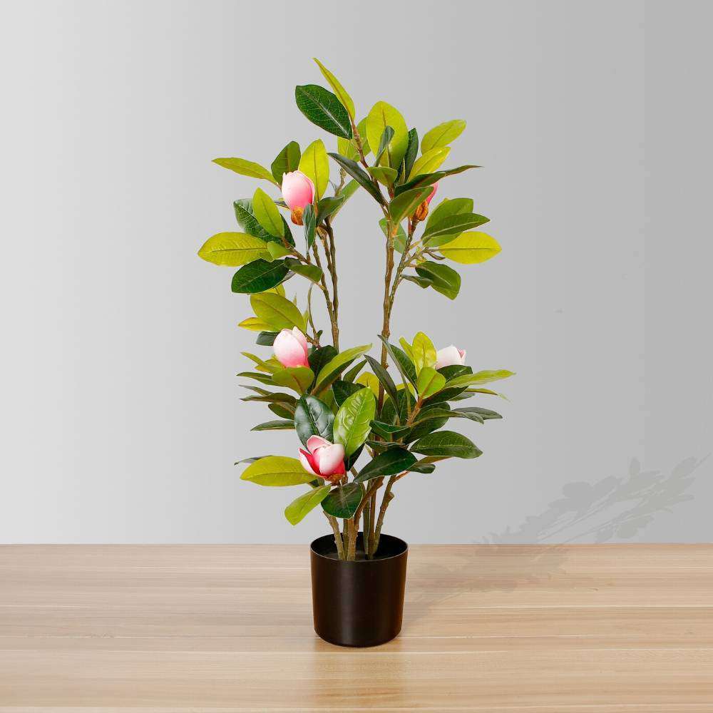 Image of Kira Artificial Magnolia Tree Potted Plant 28"