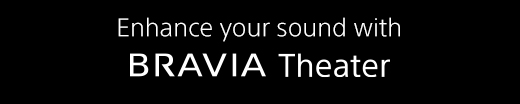 Enhance your sound with BRAVIA Theater