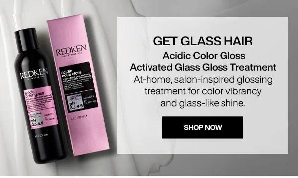 acidic color gloss glass gloss treatment