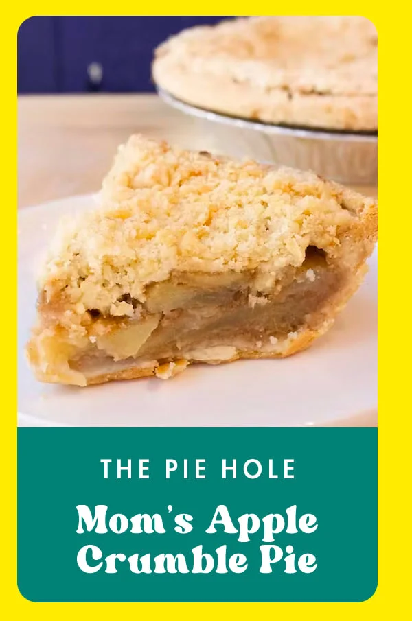Mom's Apple Crumble Pie