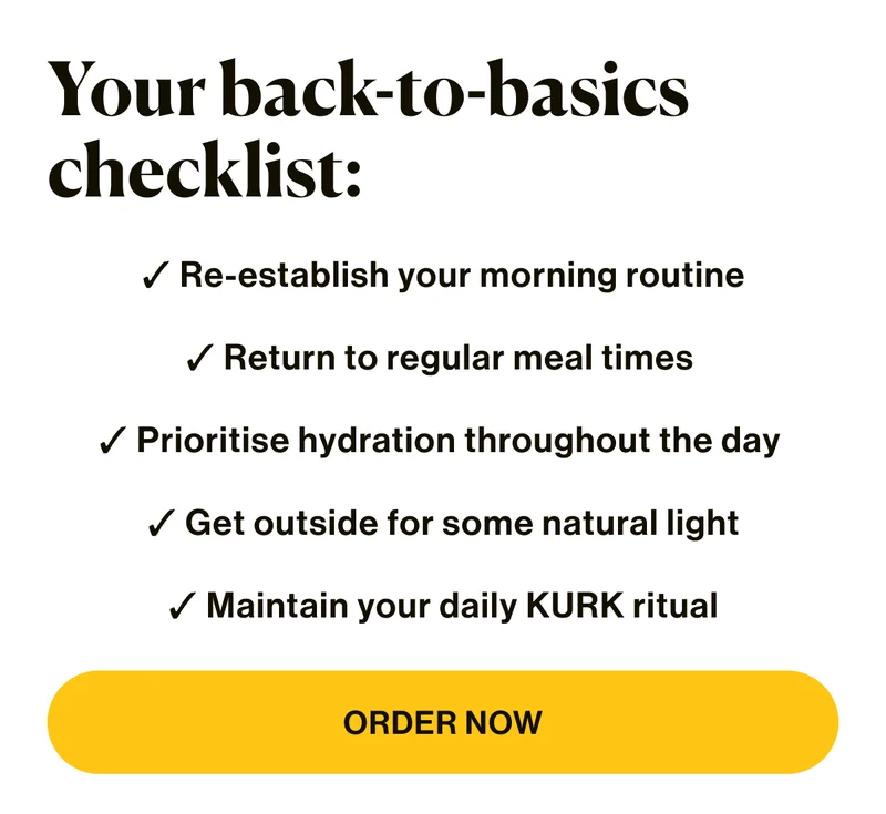 Your back-to-basics