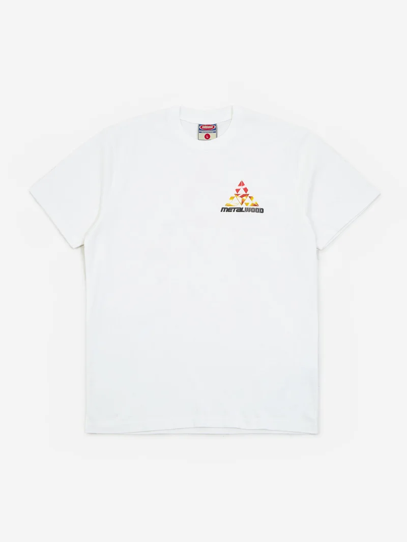 Image of Metalwood Tri-Metal T-Shirt - White