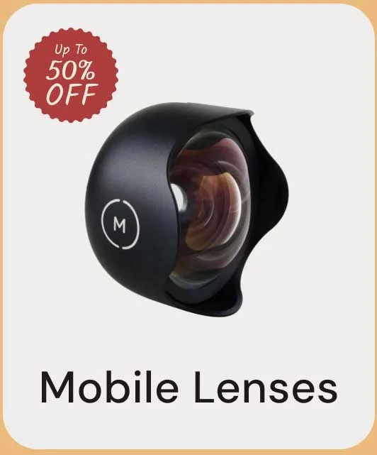 Up to 50% Off Mobile Lenses