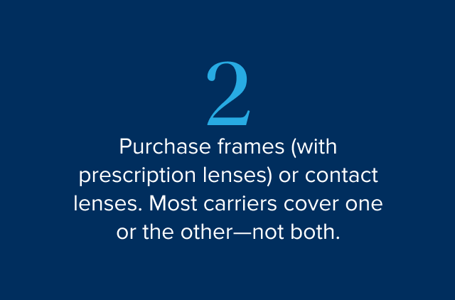 Purchase frames (with prescription lenses)