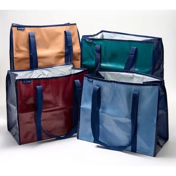 California Innovations Set of 4 Holiday Super Shopper Totes