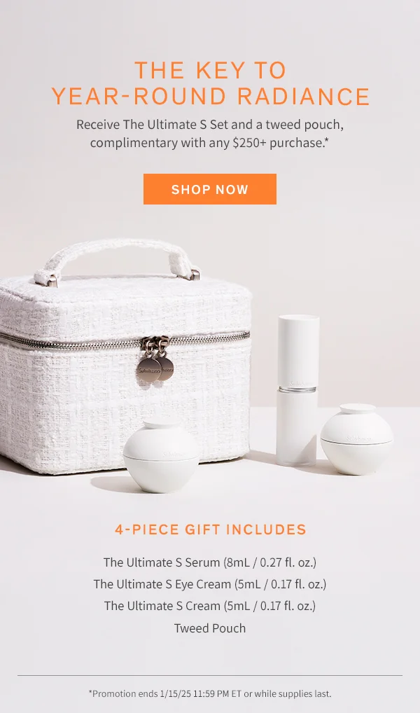 The Ultimate S Set + Tweed Pouch with $250+ purchase