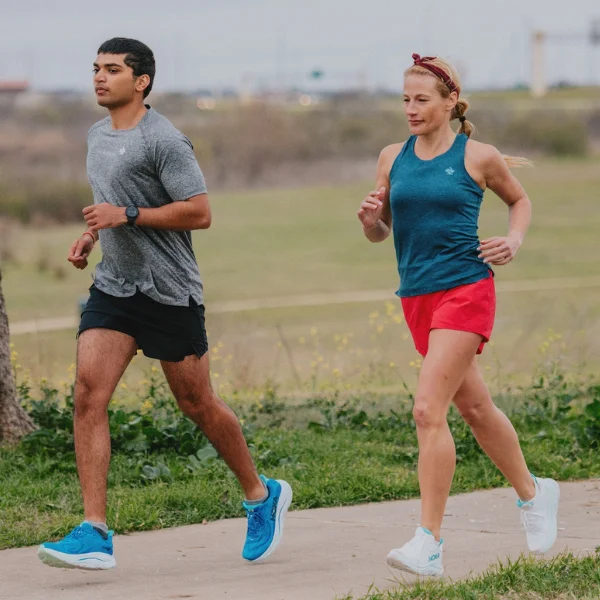 Man and woman wearing rabbit apparel