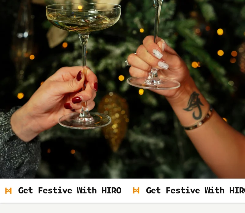 Get festive with HIRO