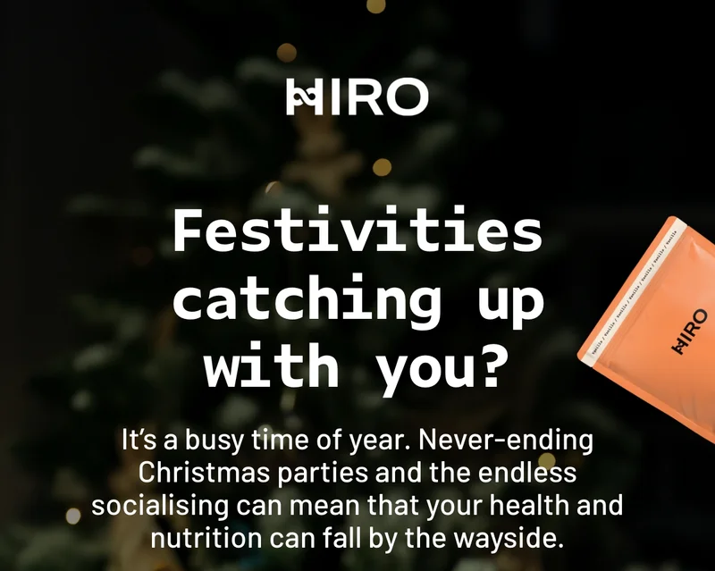 Festivities catching up with you?