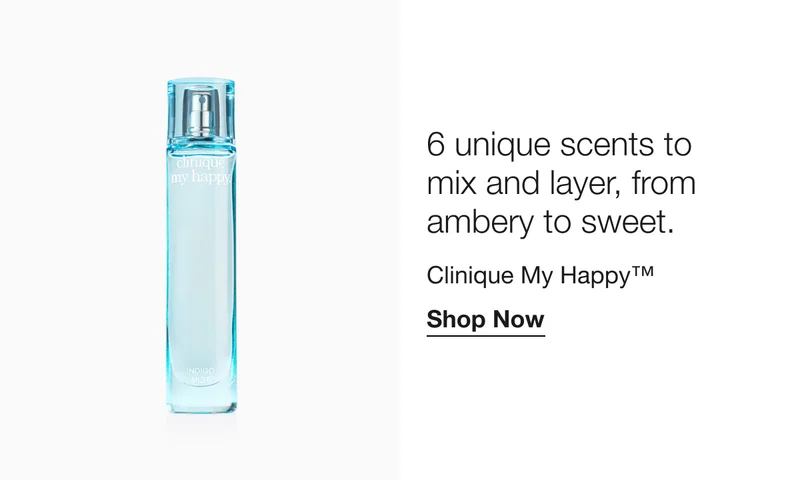 6 unique scents to mix and layer, from ambery to sweet. Clinique My Hарру™ Shop Now