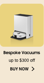 Bespoke Vacuums - up to $300 off - BUY NOW