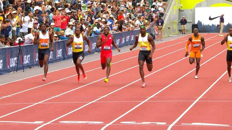 Lyles beats Bednarek in testy 200m in Eugene