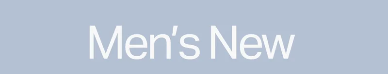 Men's New