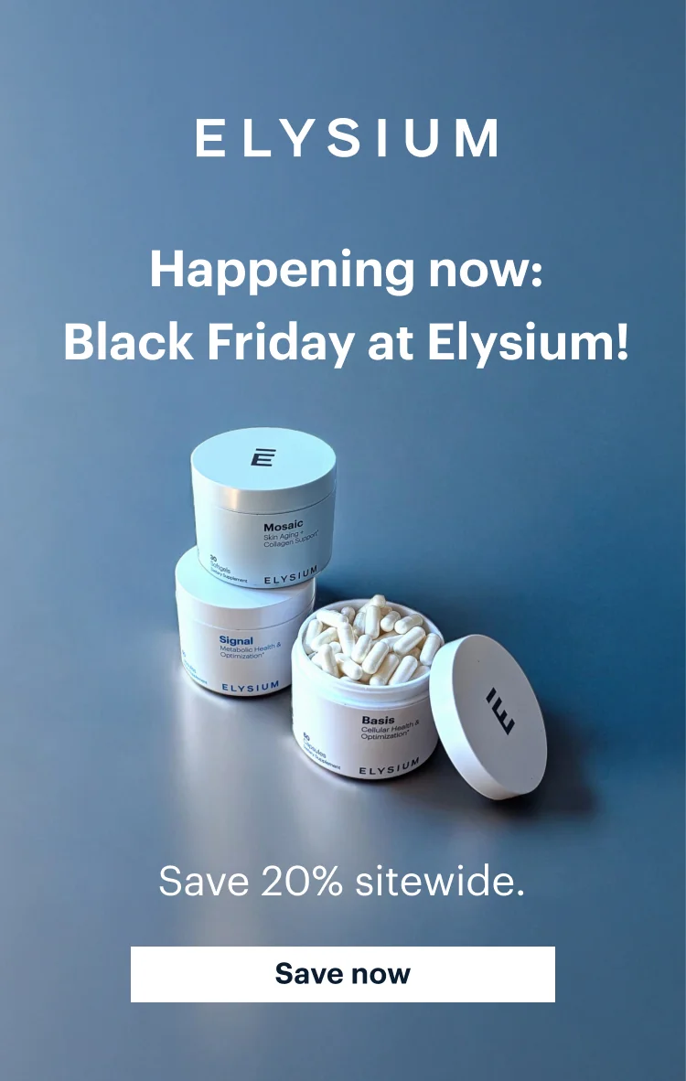 ELYSIUM | Happening now: Black Friday at Elysium! | Save 20% sitewide. | Save now