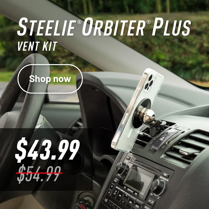 Steelie® Orbiter® Plus Cup Holder Kit
