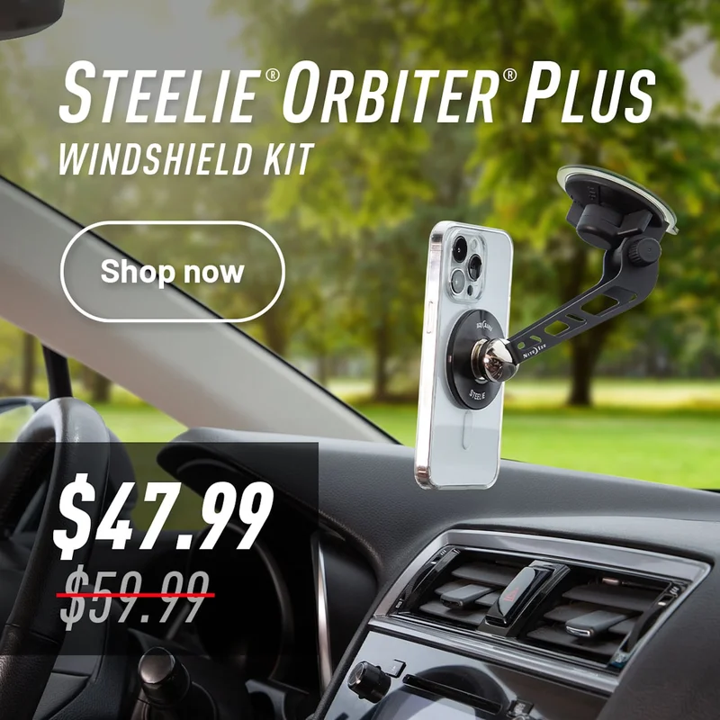 Steelie® Orbiter® Plus Cup Holder Kit