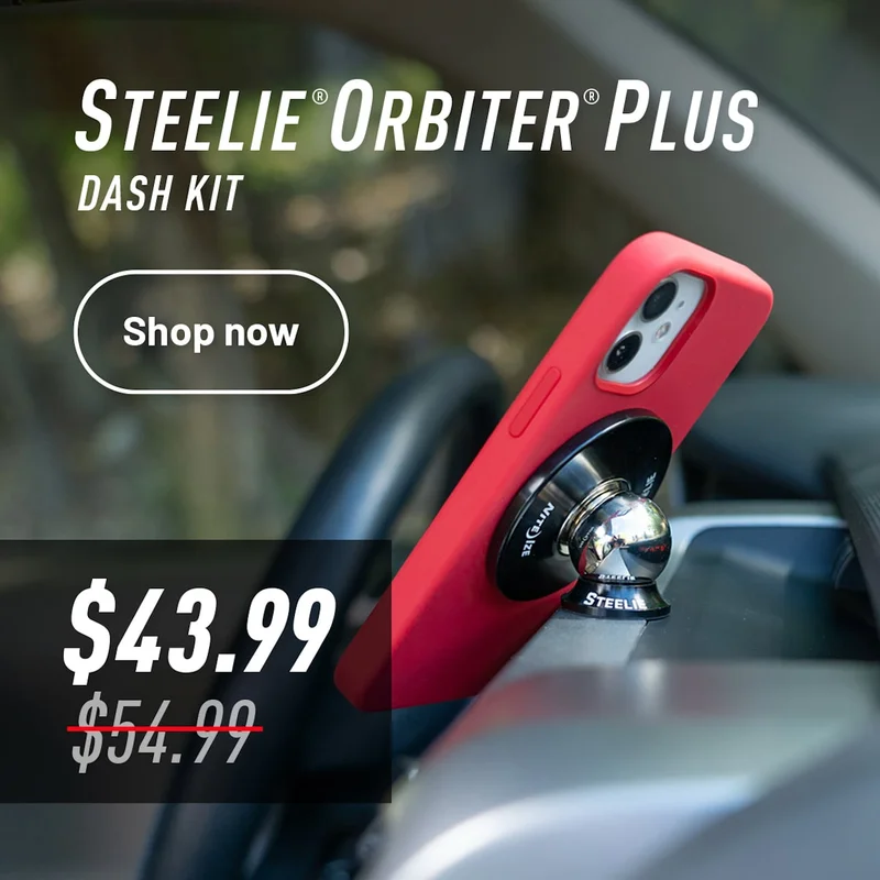 Steelie® Orbiter® Plus Dash Kit