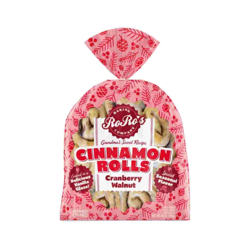 Cinnamon Rolls, Cranberry Walnut, 18 Oz