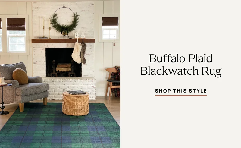 Buffalo Plaid Blackwatch Rug