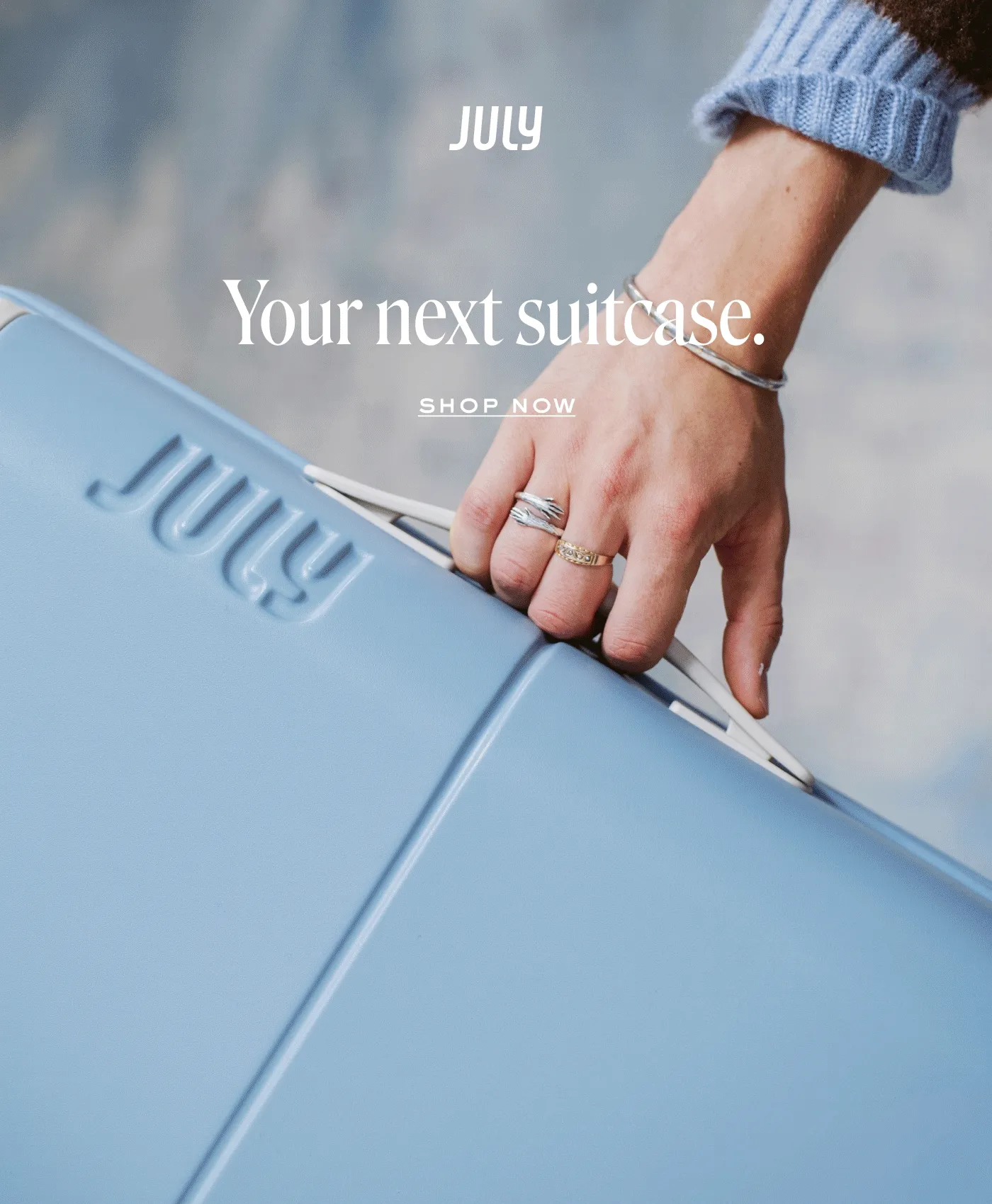Your next suitcase.