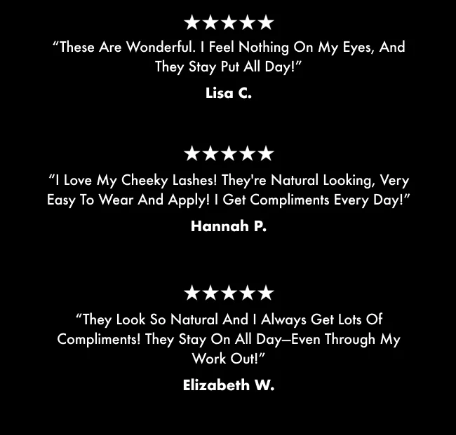 Reviews of Cheeky Lash
