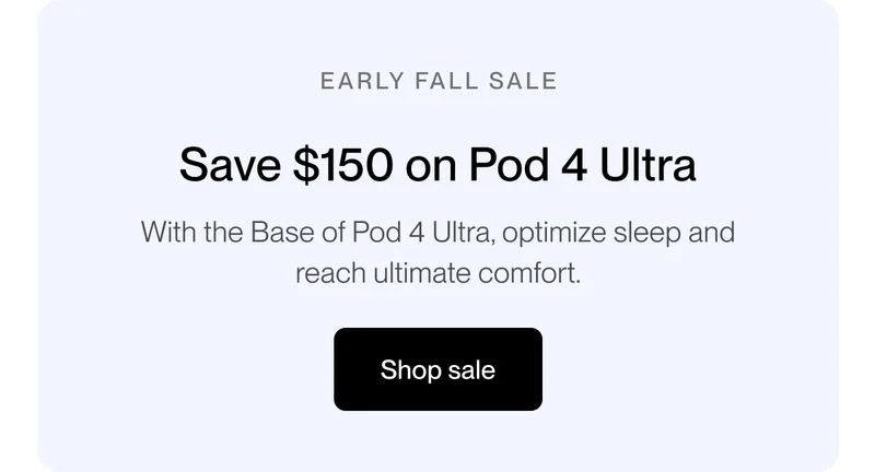 Early Fall Sale