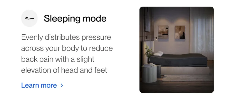 Sleeping mode | Learn More