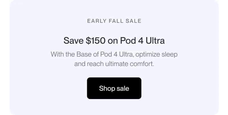 Early Fall Sale