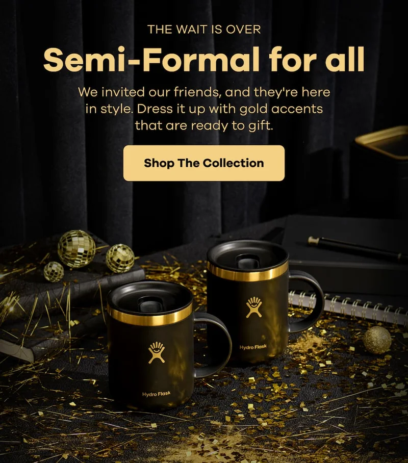 THE WAIT IS OVER Semi-Formal is back. We invited our friends, and they're here in style. Dress it up with gold accents that are ready to gift. | Shop The Collection