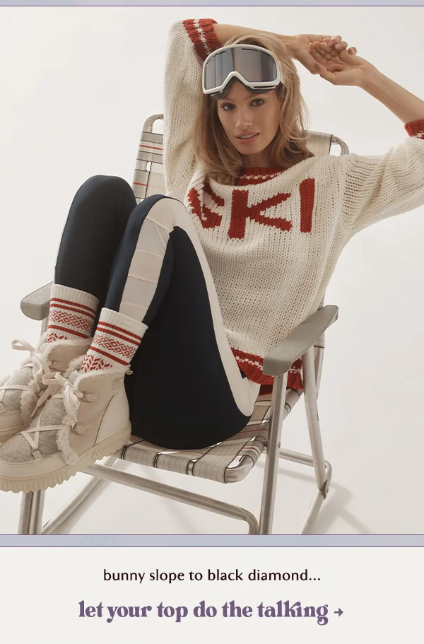 let your top do the talking