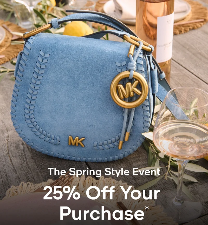 The Spring Style Event 25% Off Your Purchase*