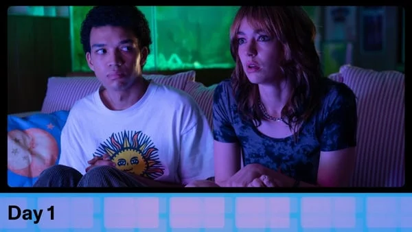 I Saw The TV Glow film still – underneath a Day 1