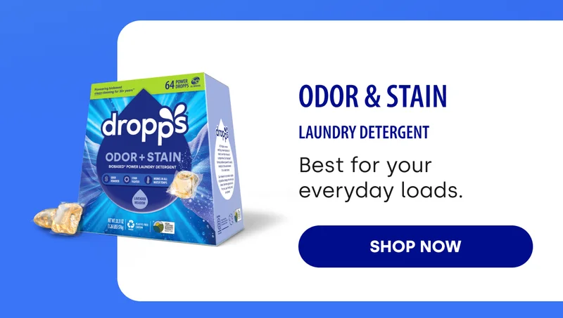 Odor & Stain LAUNDRY DETERGENT Best for your everyday loads. SHOP NOW