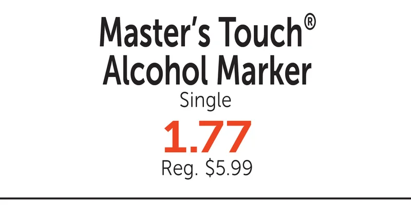 Master's Touch Alcohol Marker