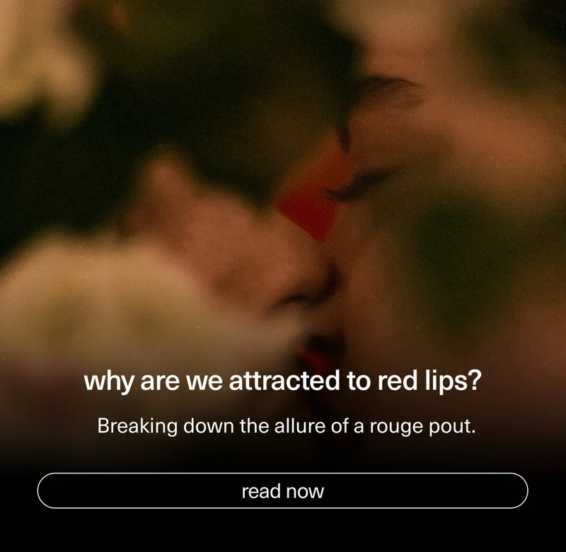 why are we attracted to red lips? | Breaking down the allure of a rouge pout.&nbsp;| [ read now ]