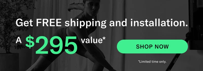 SUBHEAD: Get FREE shipping and installation — A $295 value CTA: Shop Now