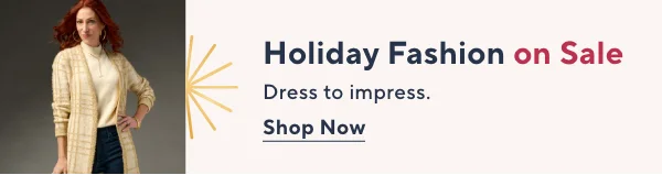 holiday fashion sale