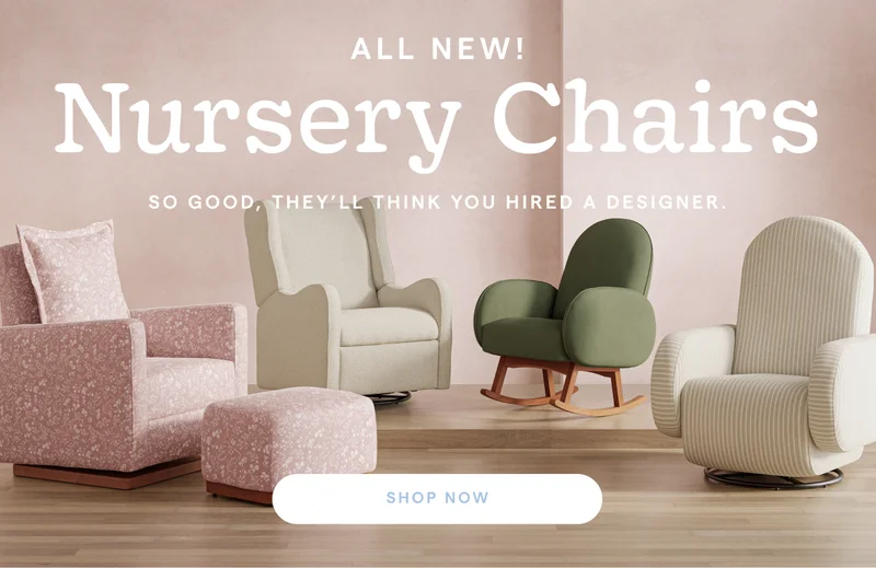 an image of a group of chairs with a baby's name on them