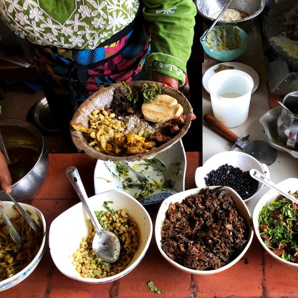 Local food, Nepal