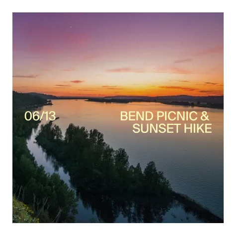 RSVP to Bend Picnic & Sunset Hike