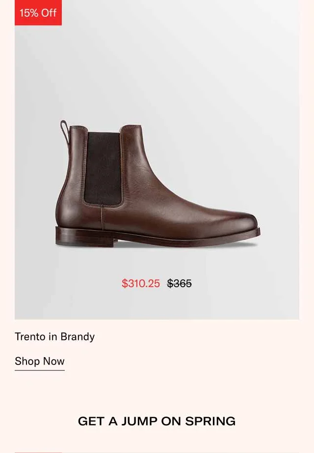 Trento in Brandy. Shop Now.